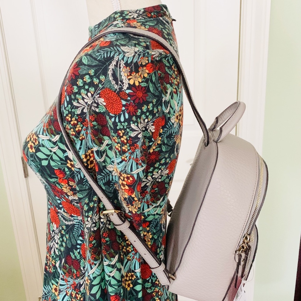 Kate spade Caden Carter soft taupe Backpack Gray - Picture 2 of 8
